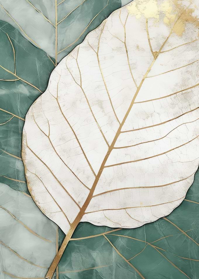 Abstract Gold Decor