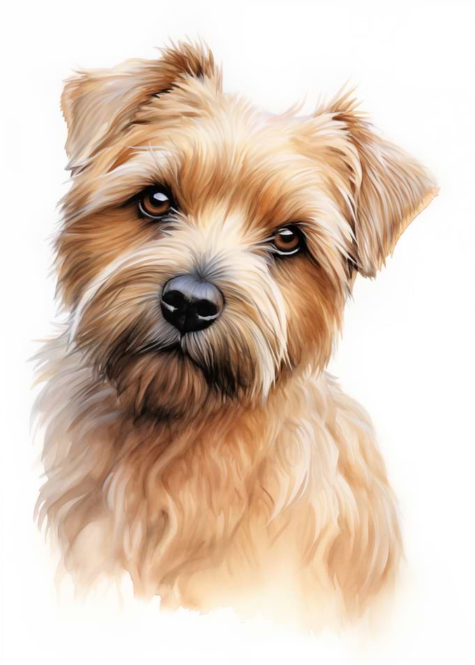 Norfolk Terrier dog