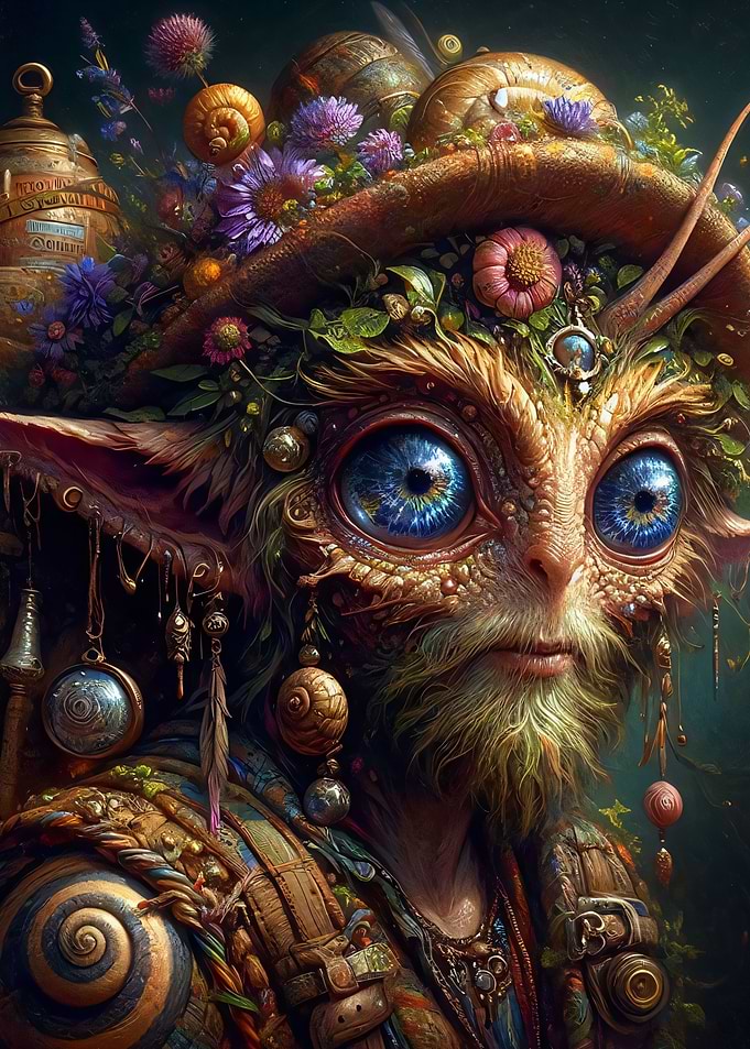Elf Forest Portrait