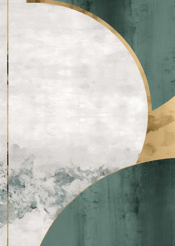 Abstract Gold Decor