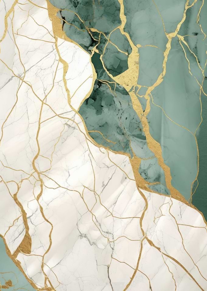 Abstract Gold Decor