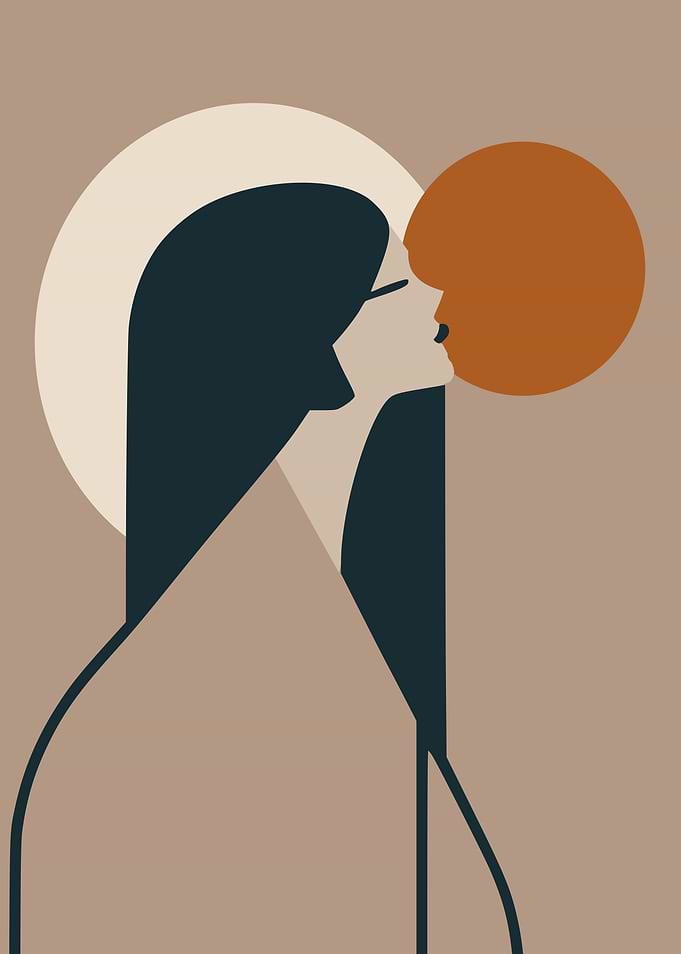 Boho Woman Sun