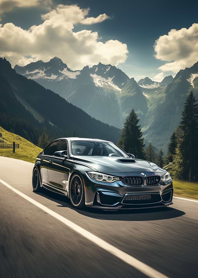 BMW M5 Mountain View