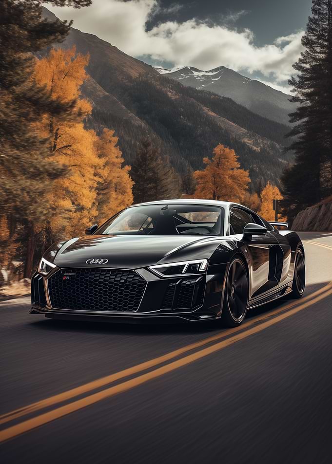 Black Audi R8