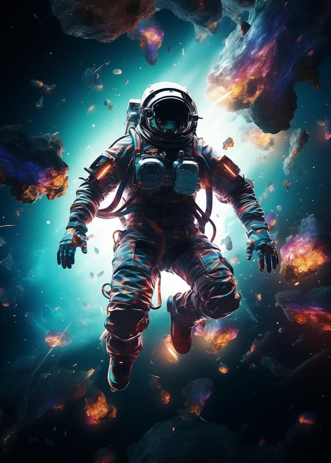 Floating Astronaut