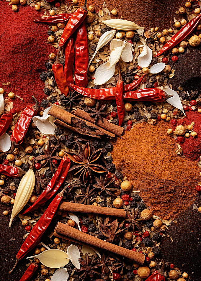 Spices Food and Kitchen