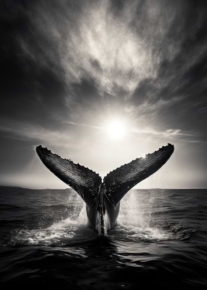 Breaching Whale