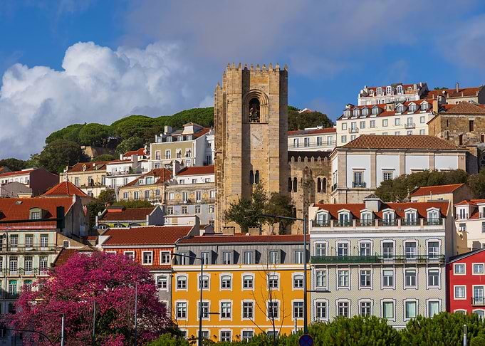 City of Lisbon in Portugal