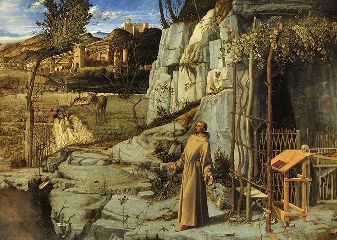 St Francis in the desert