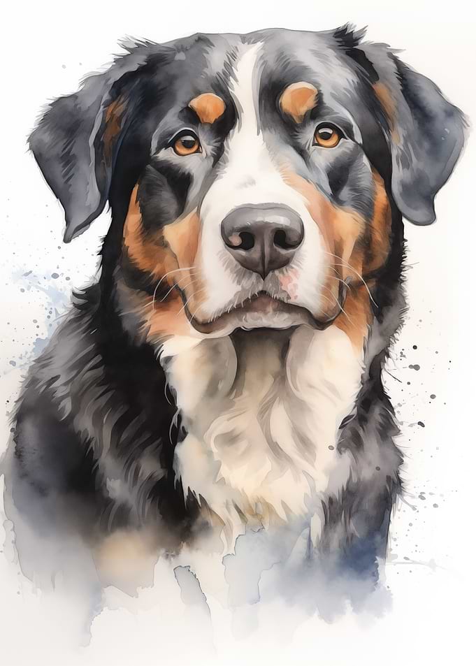 Greater swiss mountain dog