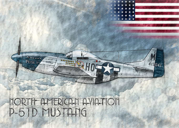 P51D Mustang