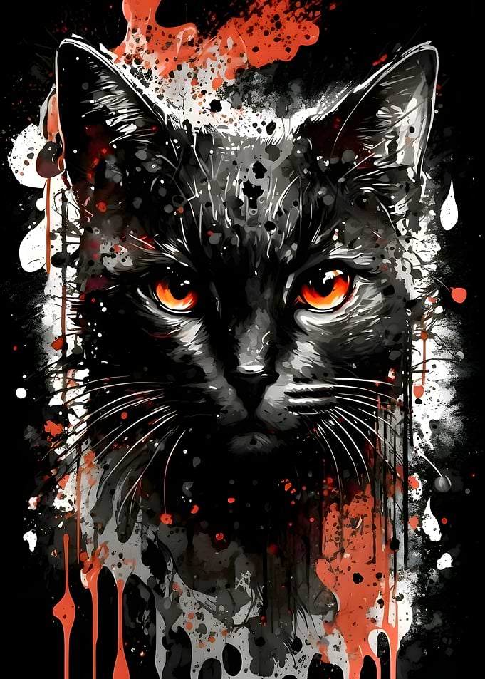 black cat