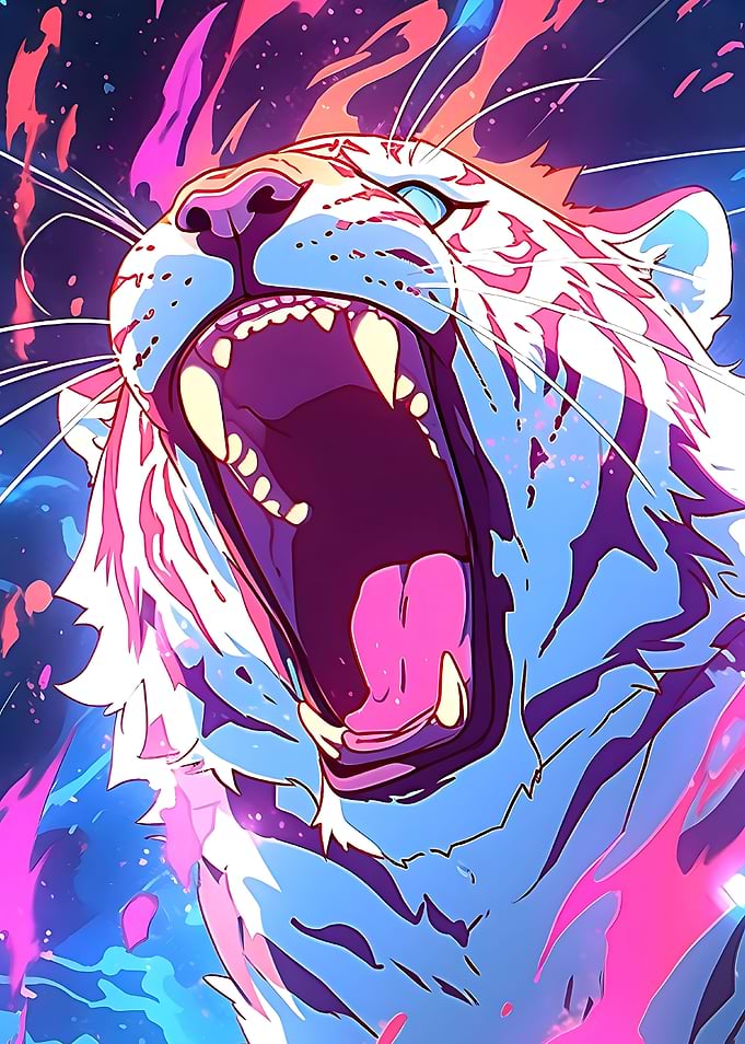 ferocious tiger anime