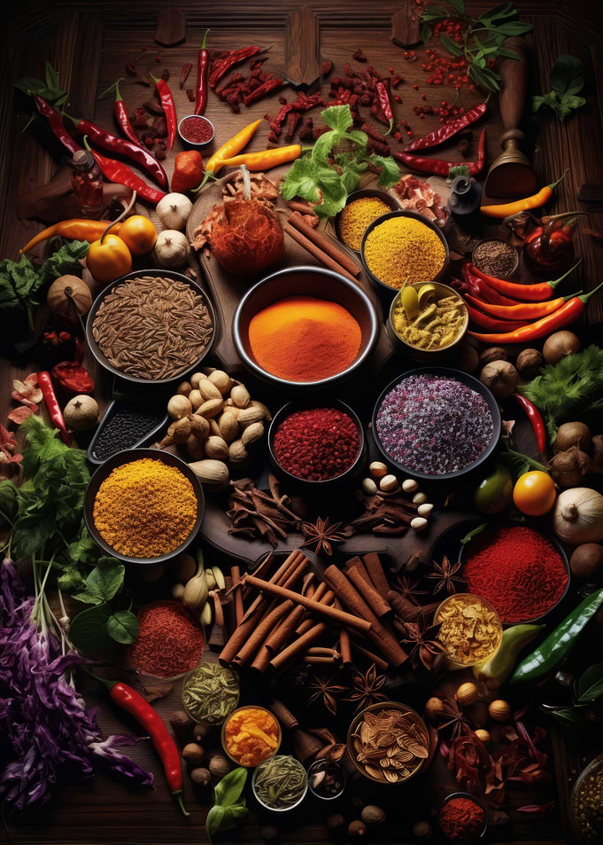 Spices Food and Kitchen