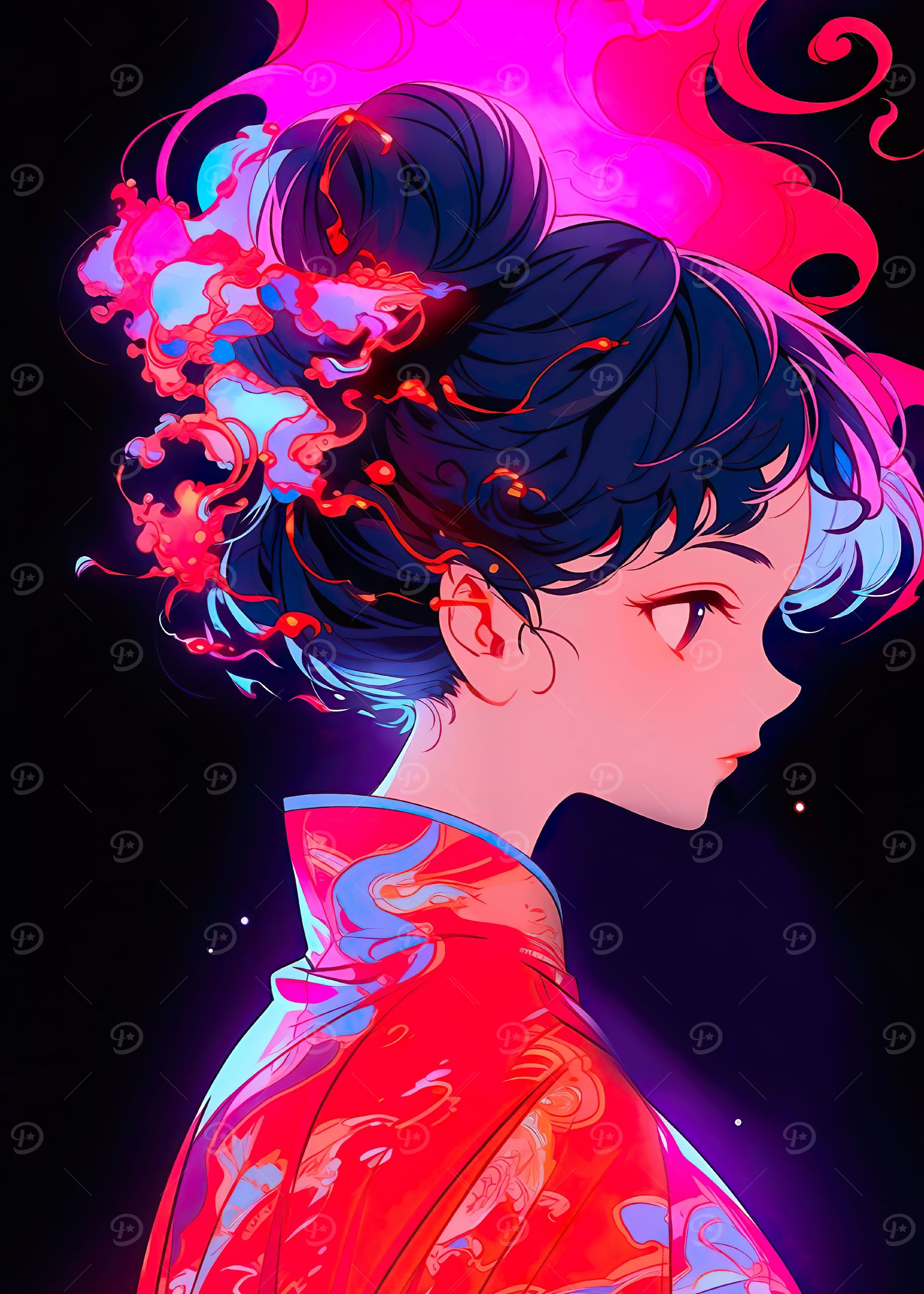 Beautiful Geisha anime