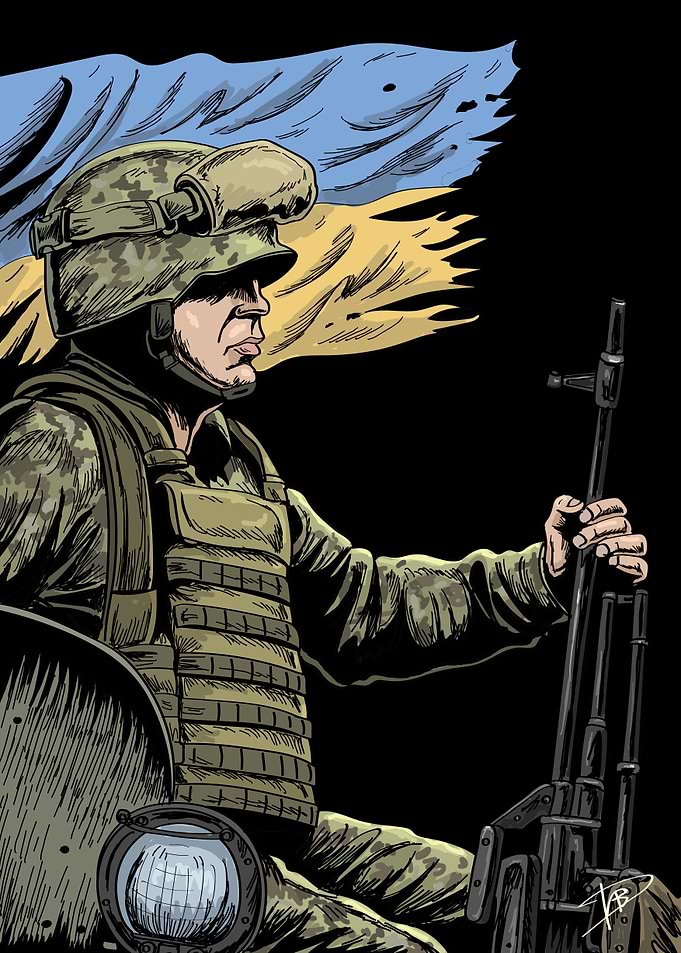 Ukrainian warrior