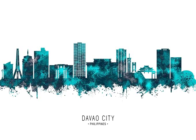 Davao City Skyline