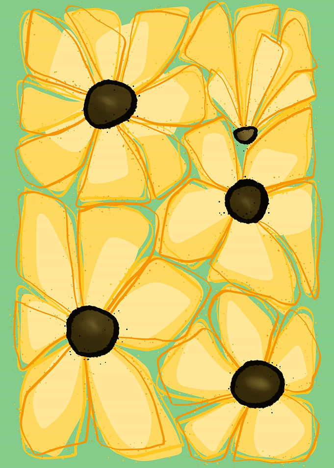 Field of sunflowers
