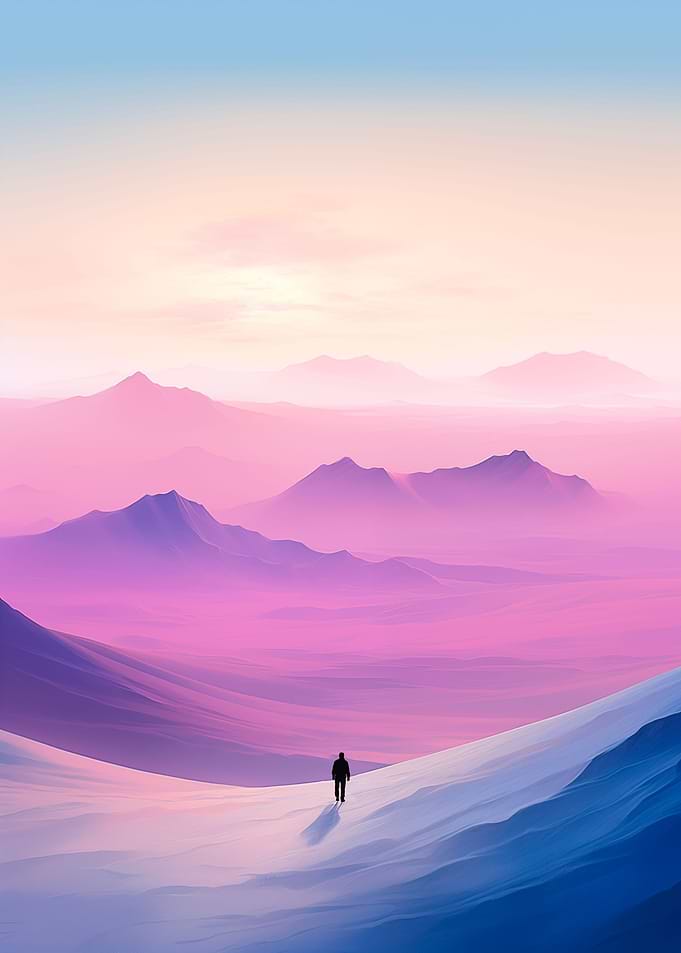 Pastel Summit Trail