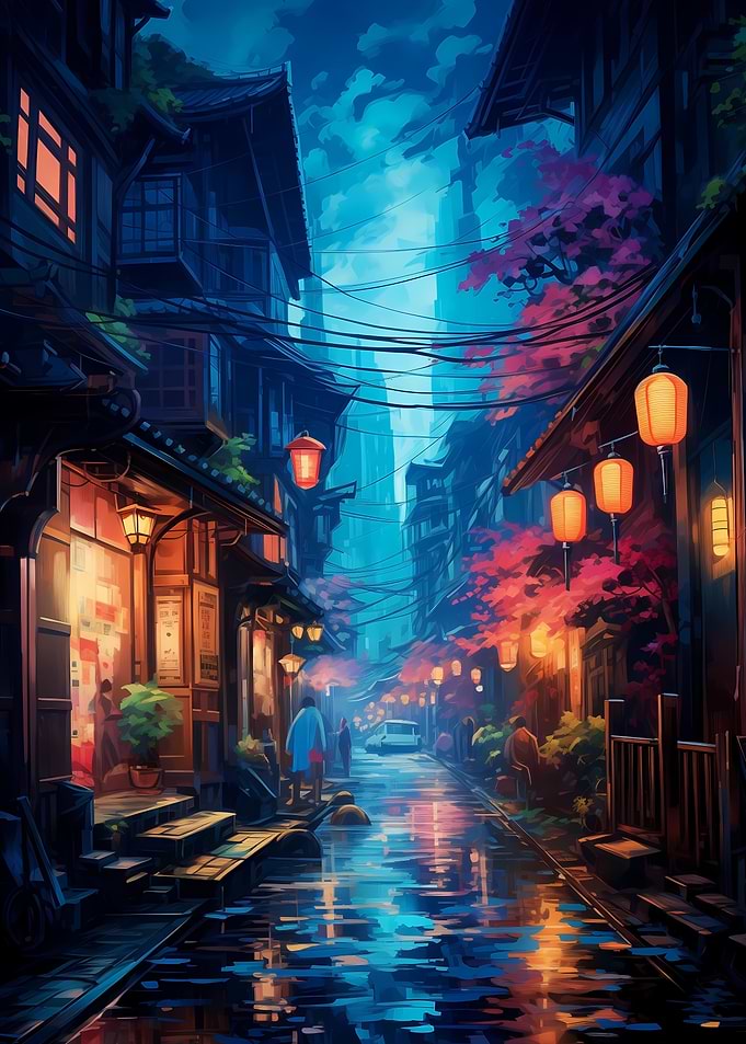 Cyberpunk City Vibes
