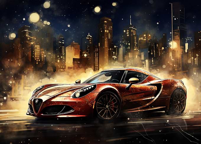 Alfa Romeo 4C car