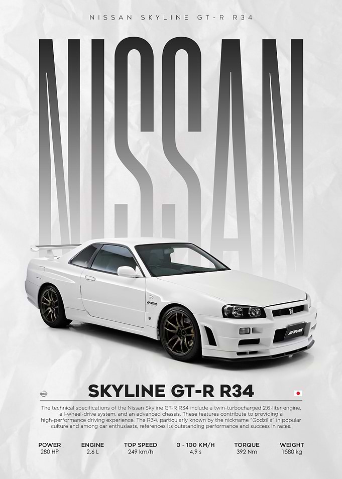 Nissan Skyline GTR R34
