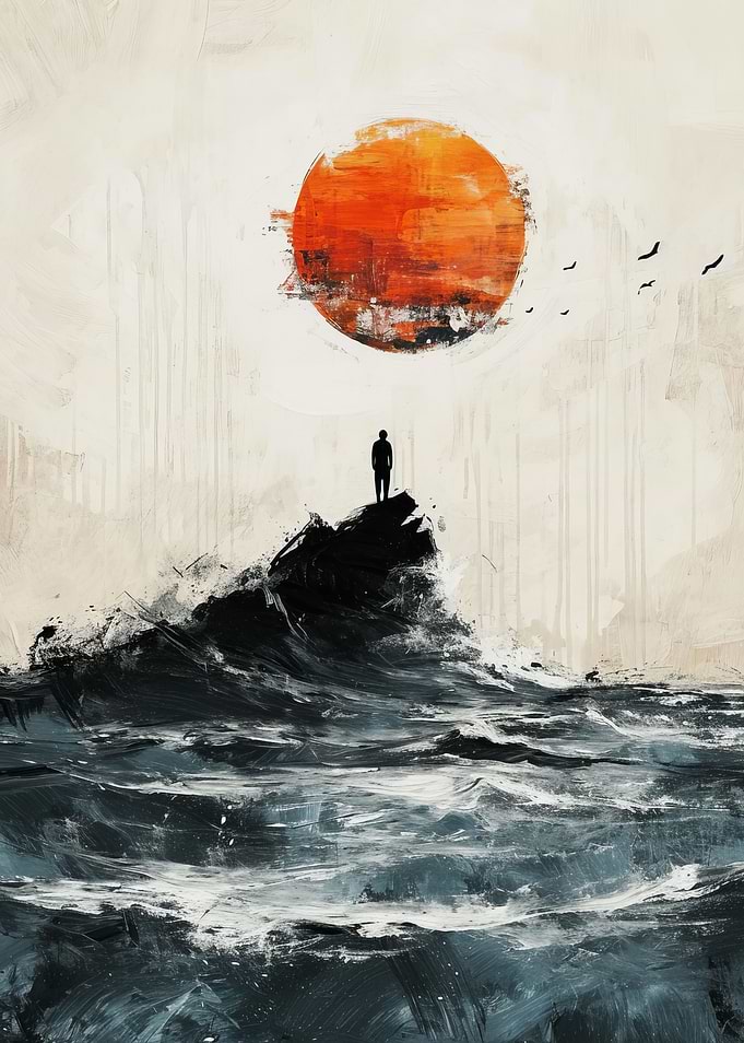 Sun Ocean Scene