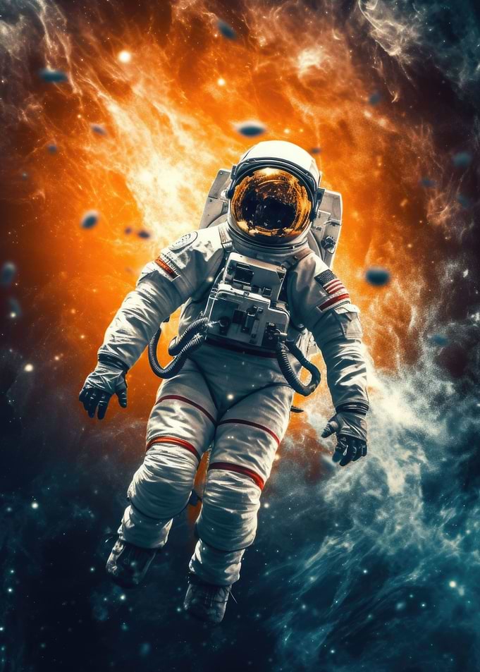 Astronaut in Space 2