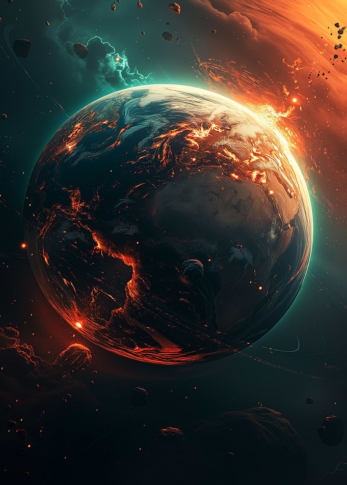 Space Planet Vestiges