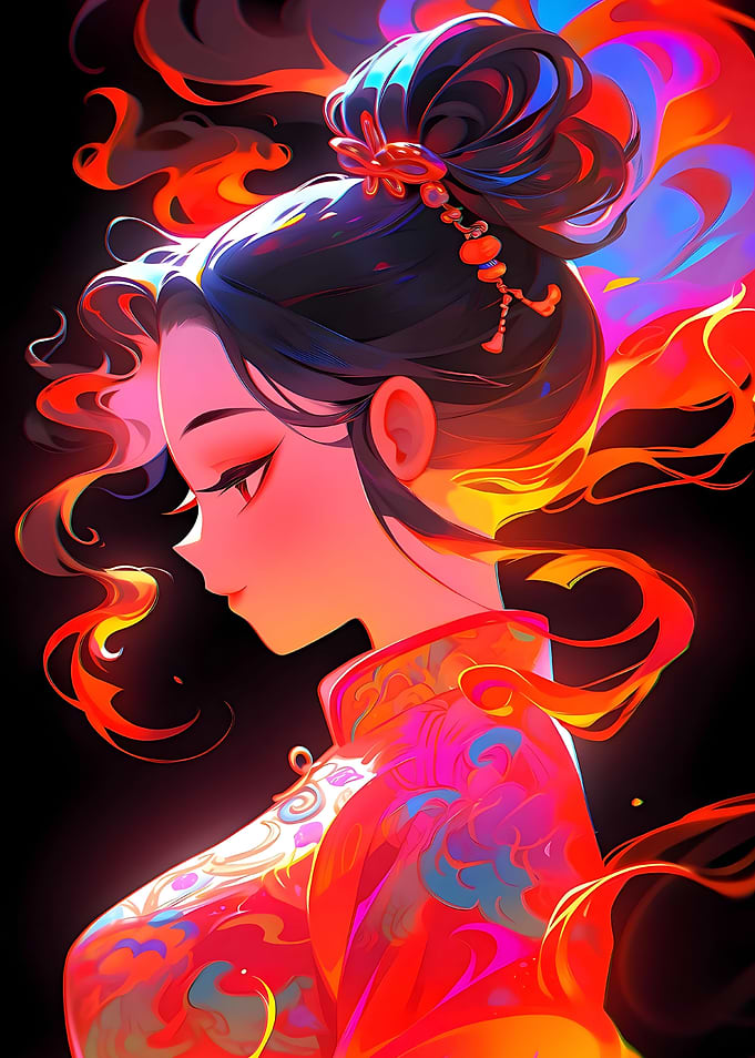 Beautiful Geisha anime