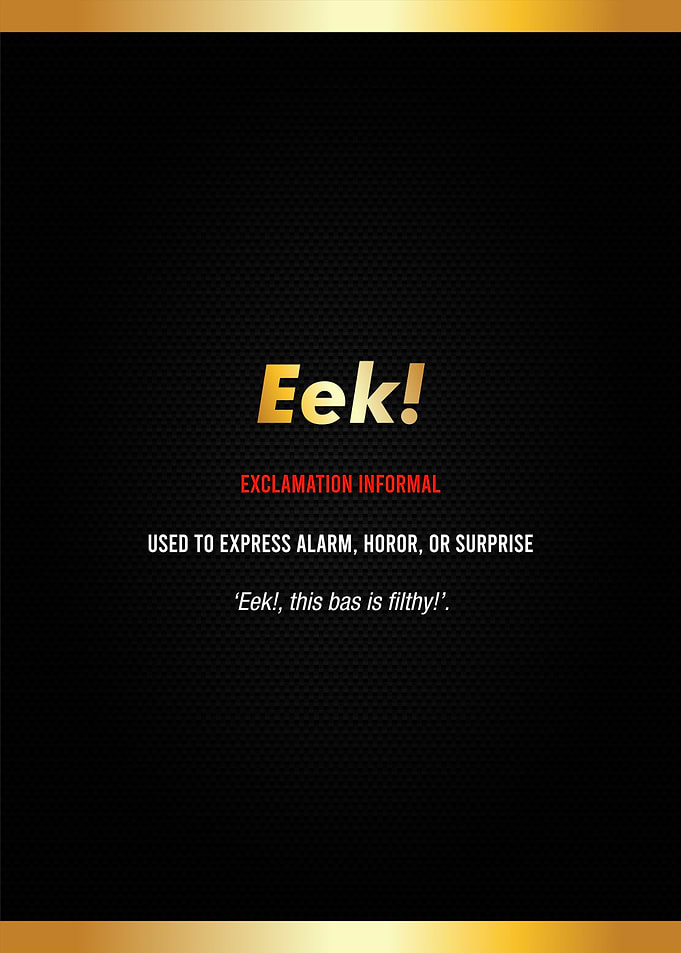 eek funny definition