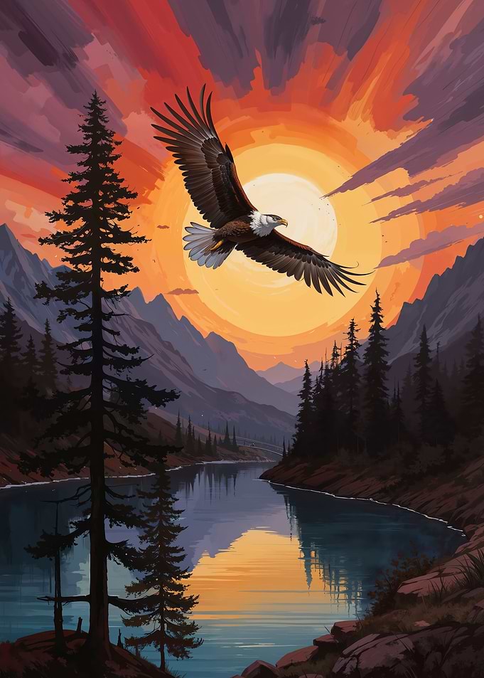 Majestic Sunset Over Alpi