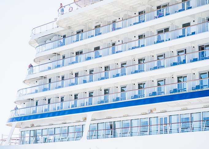 Big Ship in Port
