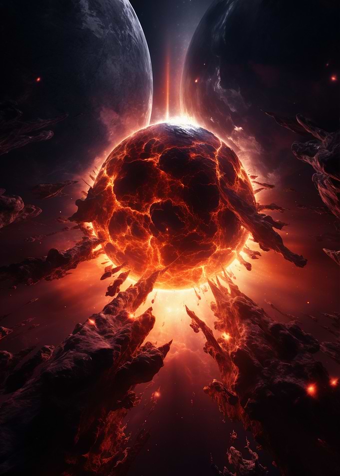 Crashing Planets