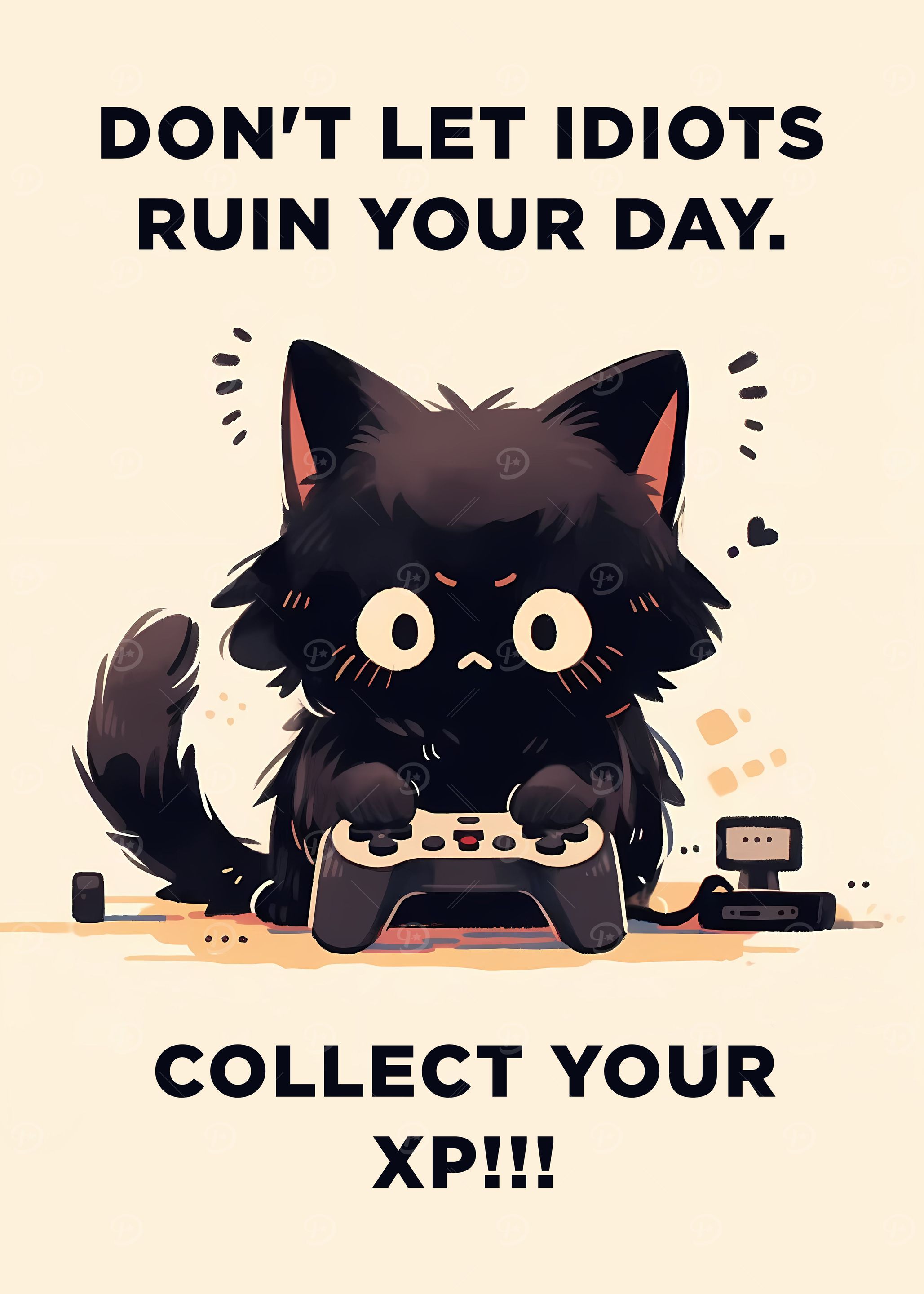 Funny Cat Gaming XP