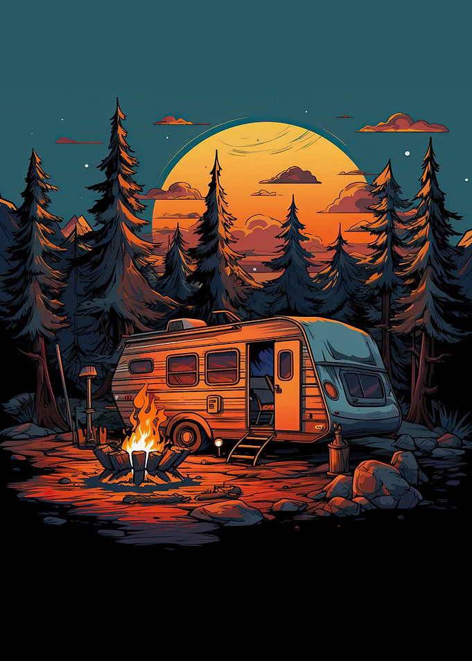 The Mountain Campfire