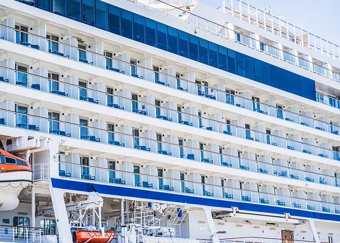 Big Ship in Port