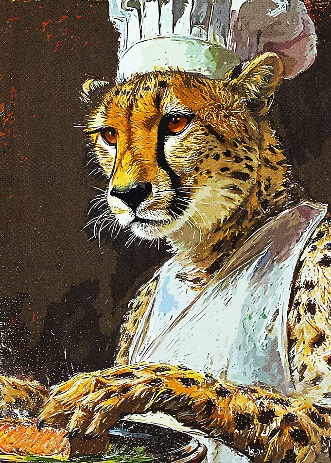 Chef Leopard