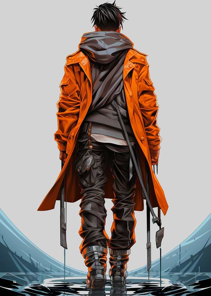 Cartoon Ninja Art