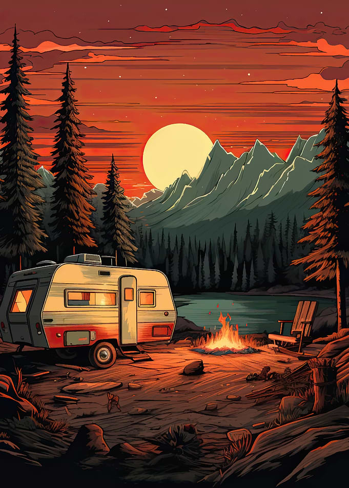 The Mountain Campfire