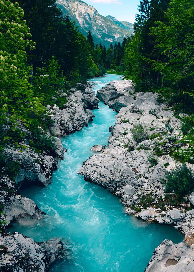 Blue Apline Rive
