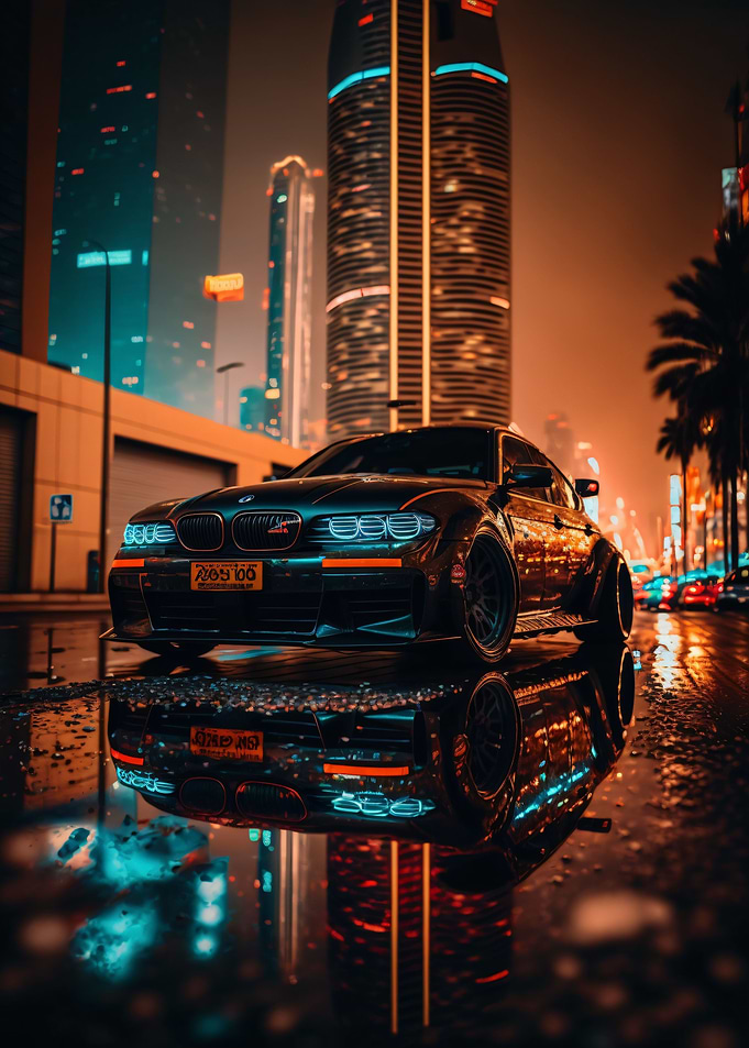 Dubai Neon Nights