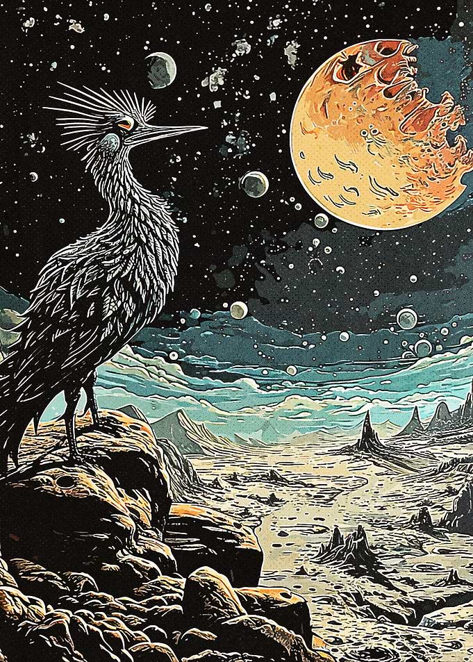 Galaxy Bird