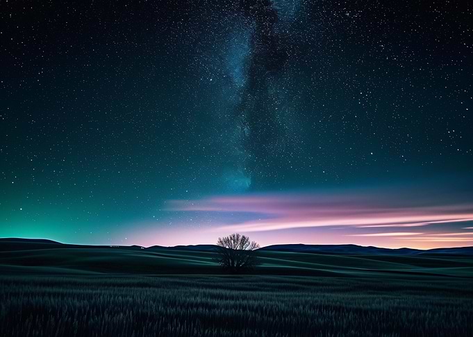 Starry Night Sky