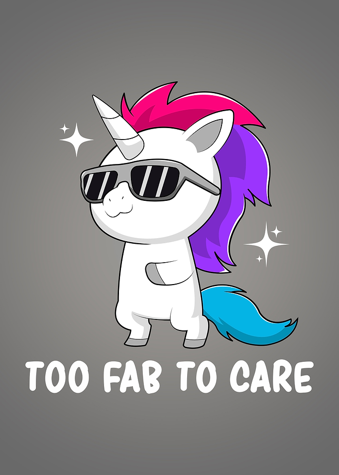 Androgynous Cute Unicorn