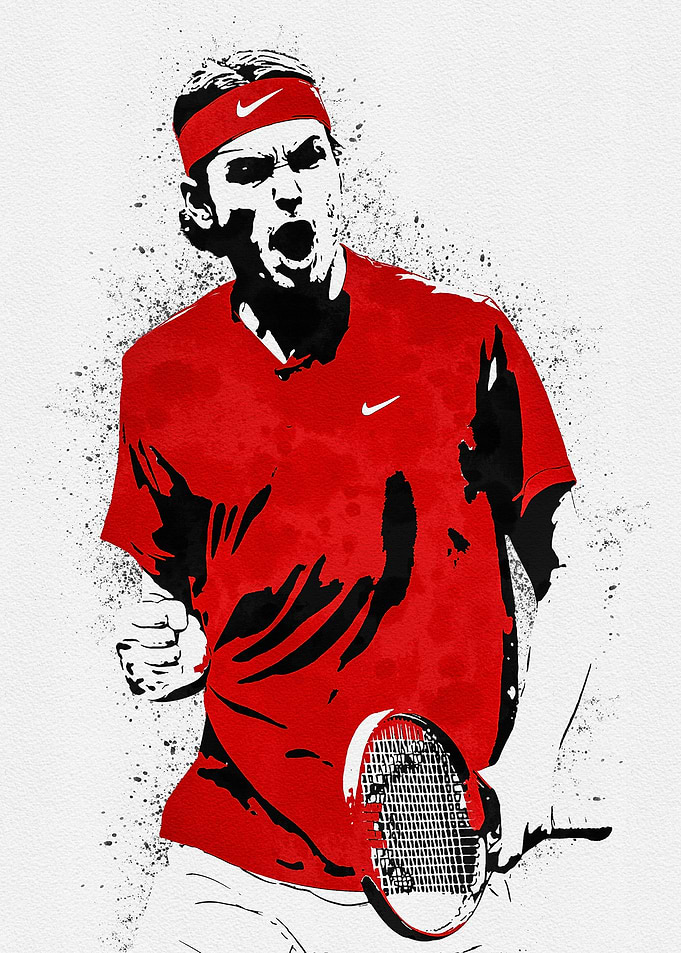 Taylor Fritz Painting