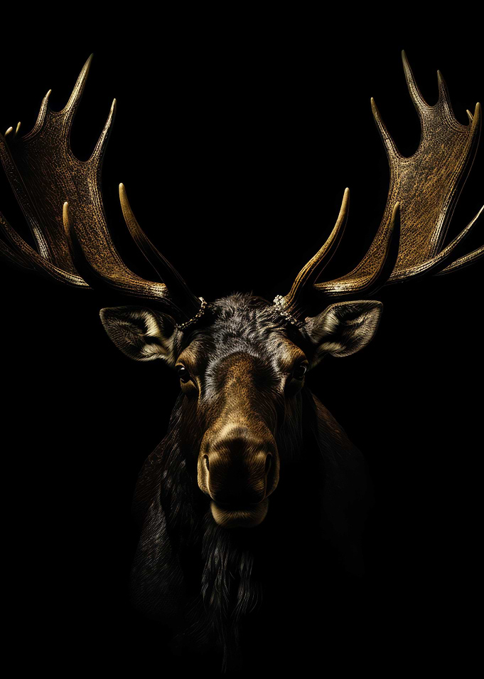 Gold Dark Antelope