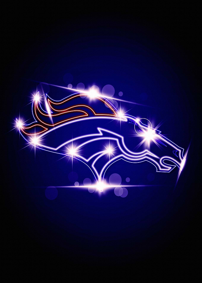 Denver Broncos Neon