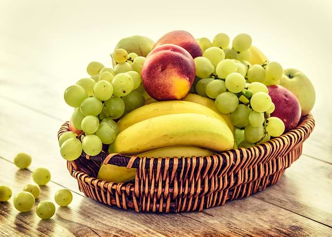 Fruits Wicker Basket