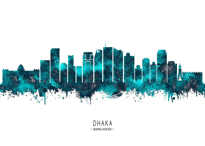 Dhaka Skyline